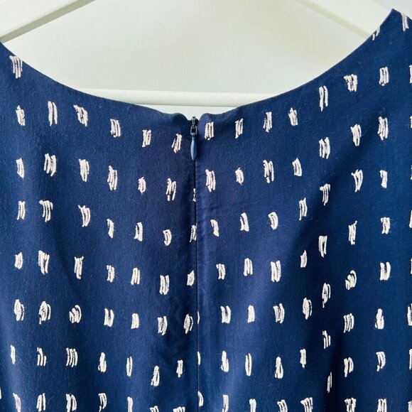 MM Lafleur Samantha wrap dress , Blue dots prints, Plus size 3 - Picture 12 of 12